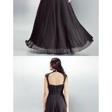 Australia-Formal-Evening-Dress-Black-Plus-Sizes-Dresses-Petite-A-line-High-Neck-Long-Floor-length-Chiffon4c94d801b0ac7ee0