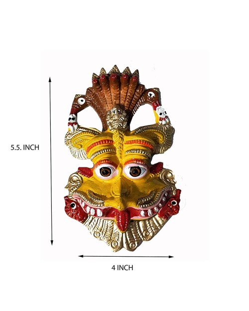 Narsingh face Wall Hanging Metal Mahakal Face

https://www.amazon.in/Salvus-APP-SOLUTIONS-Narsingh-Multi_5-5x4/dp/B08LKCP5D7/ref

This best wall decor mahakal face mask by salvus app solutions is an ancient heal for warding off the evil eye. used as a wall hanging outside the main entrance of shop, home or office for protection against evil influences and believed to ensure the longevity of its owners. a unique and noble gift item for those whom you love and care for.

Mahakal Face Mask Nazar Battu, Narsingh face Wall Hanging
