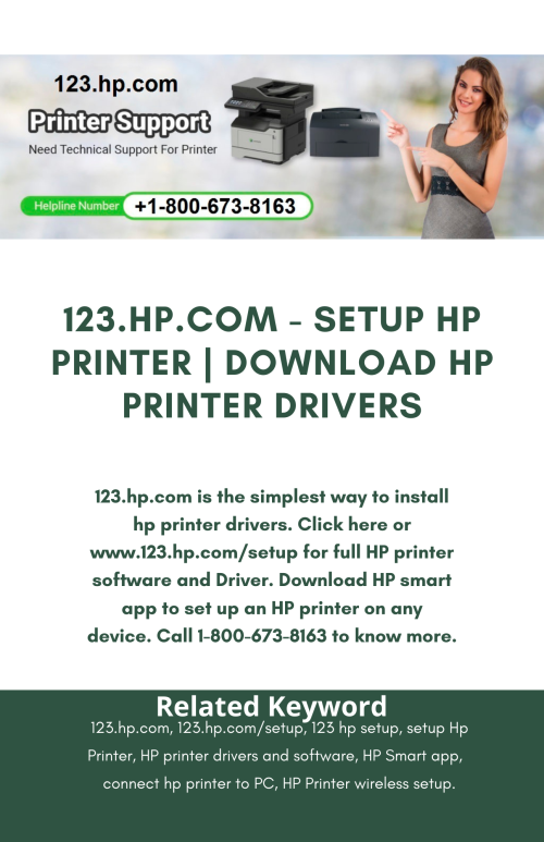 123.hp.com Setup hp printer Download hp printer drivers